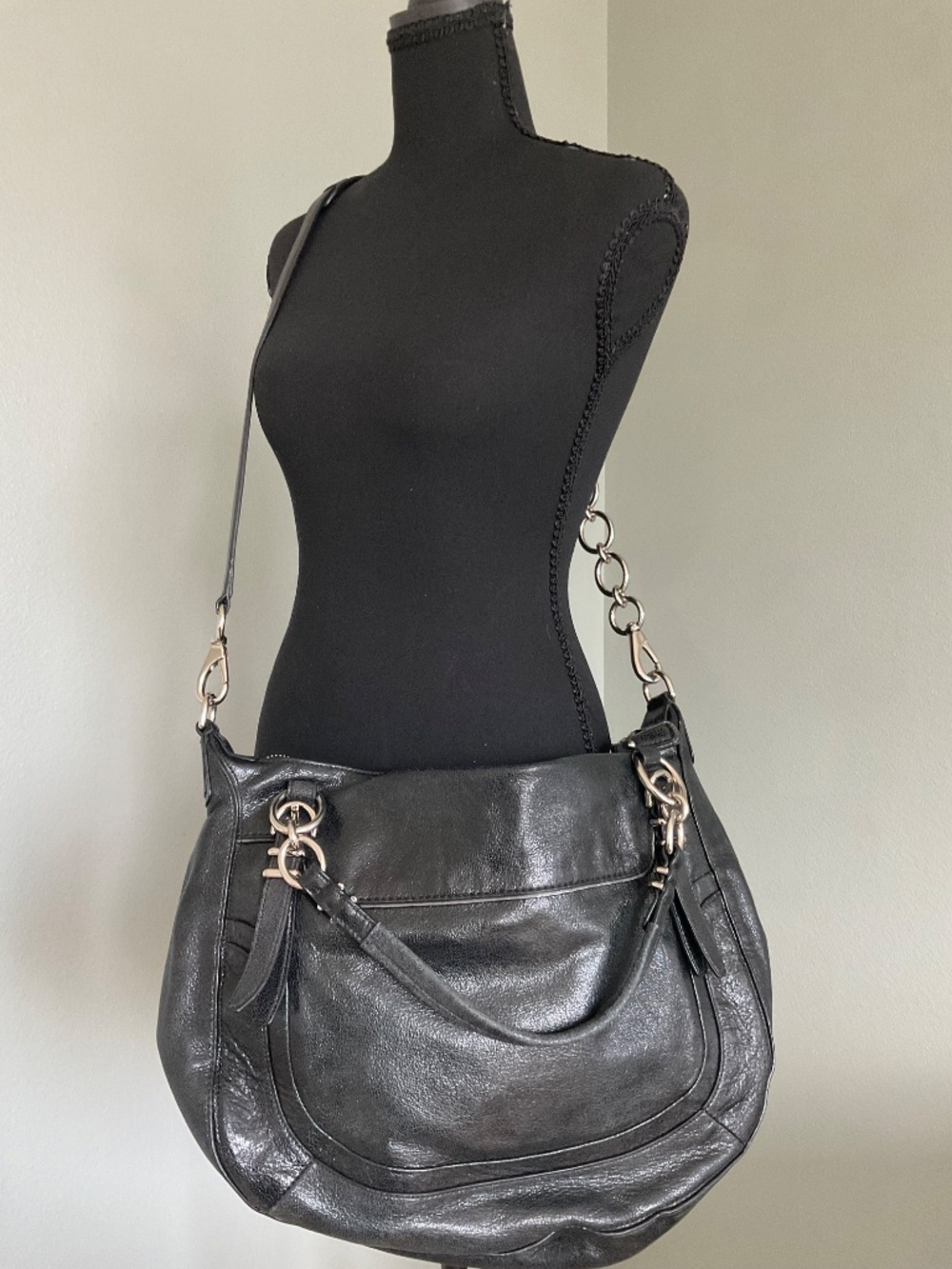 COACH KRISTIN ROUND SATCHEL - Picture 2 of 3
